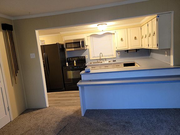 Kitchen from living room