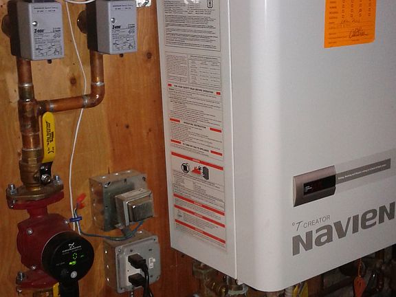New Navien Combo Heat