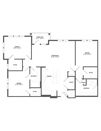Floor plan C3