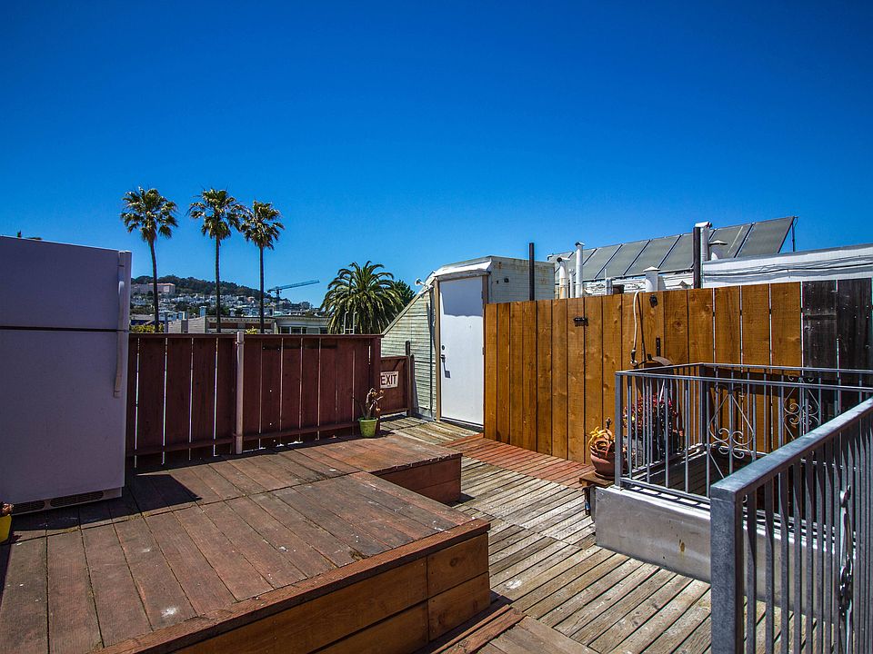 Rooftop deck view of 179 Dolores St, San Francisco, CA 94103, USA