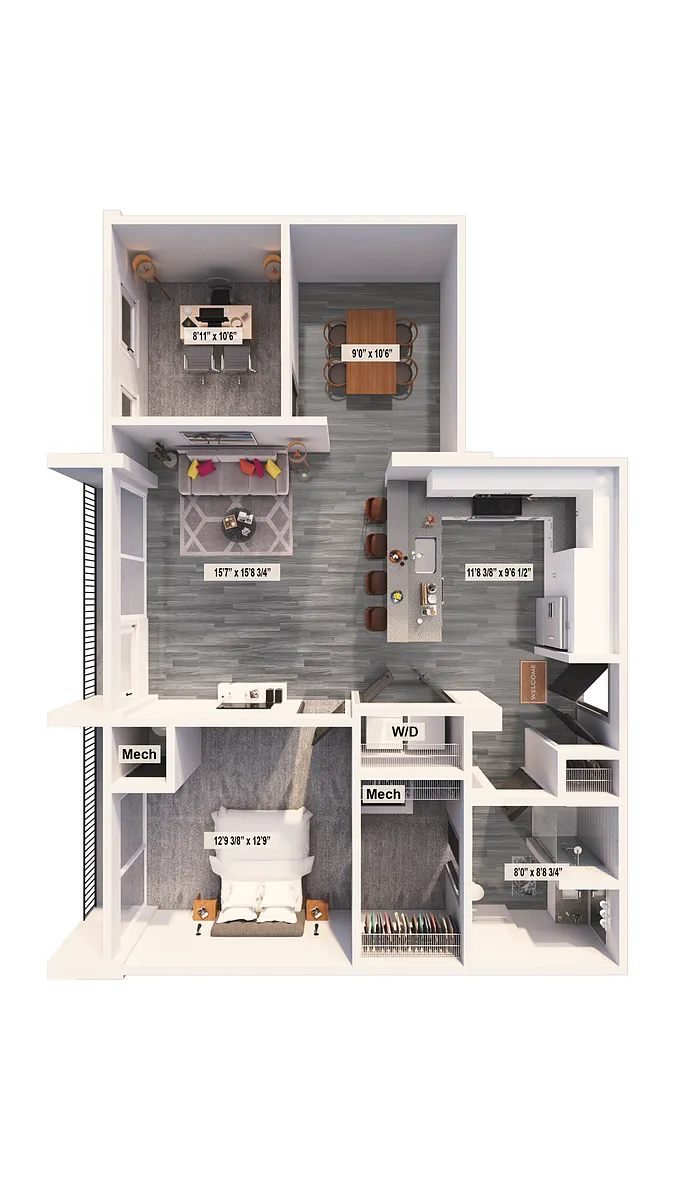 Floor plan Whitetop