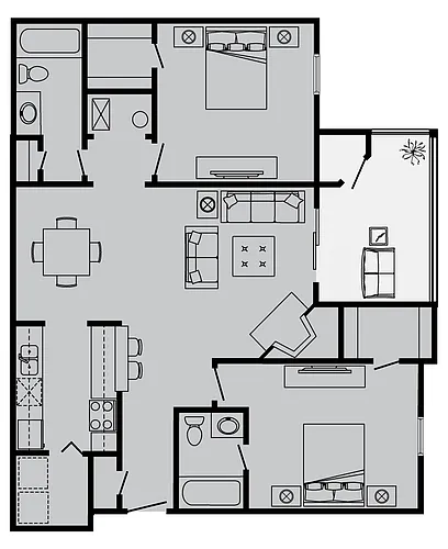Floor plan E