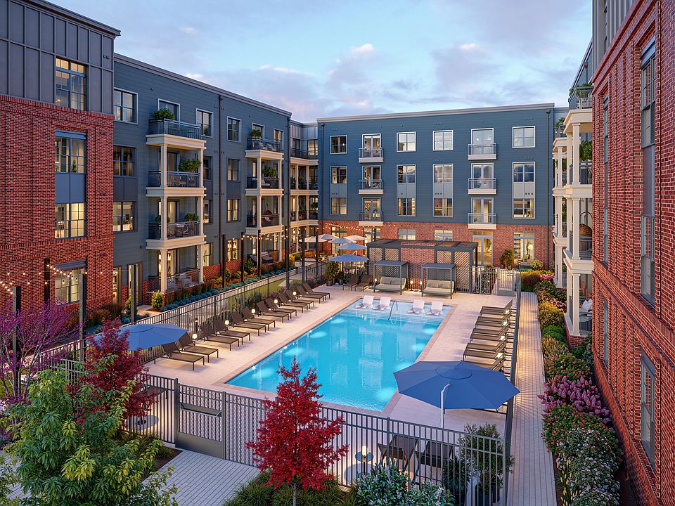Enjoy the warmer days in our resort-style pool and sundeck with cabanas.