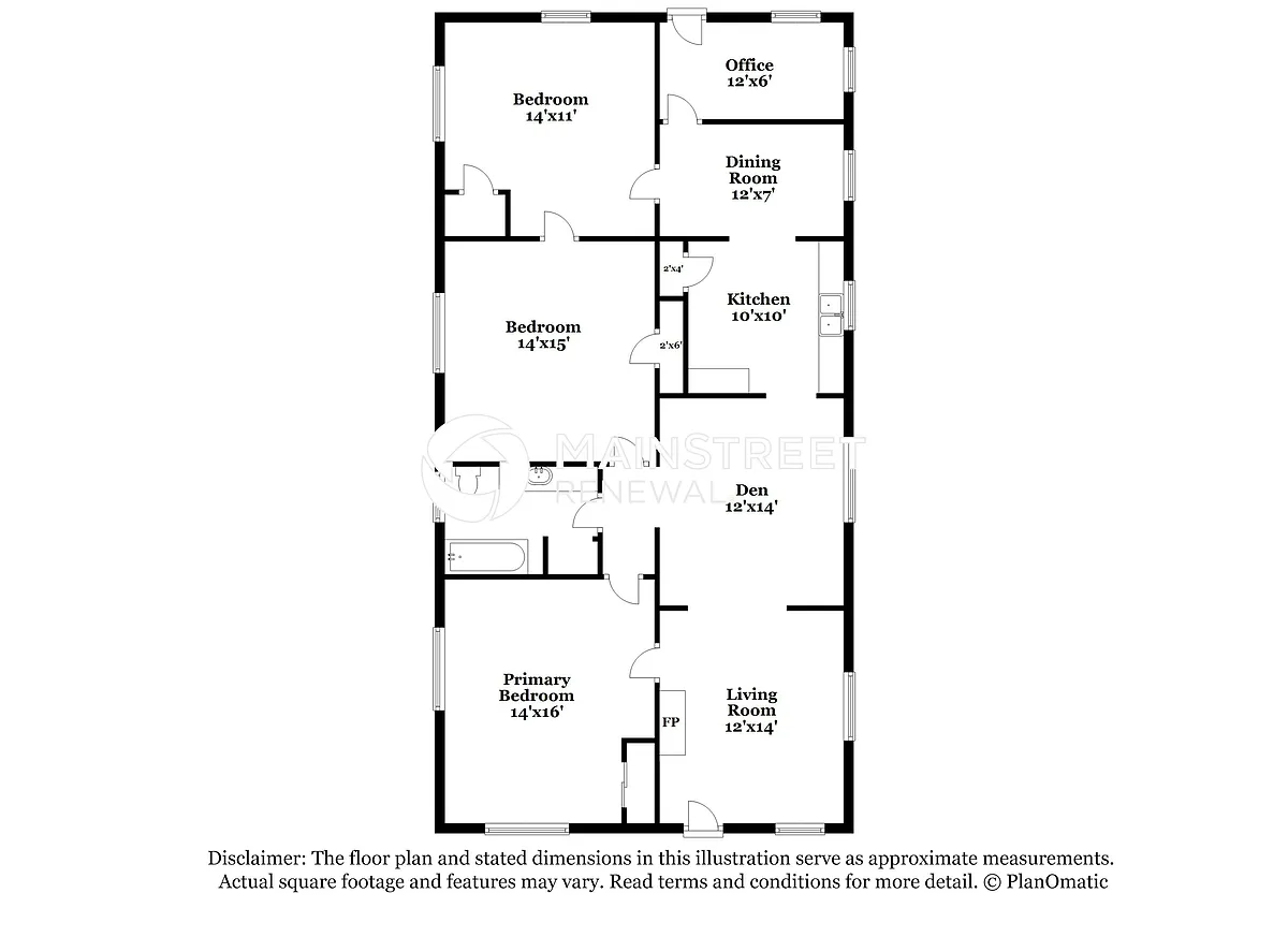 Floor Plan - 3578 Faxon Ave