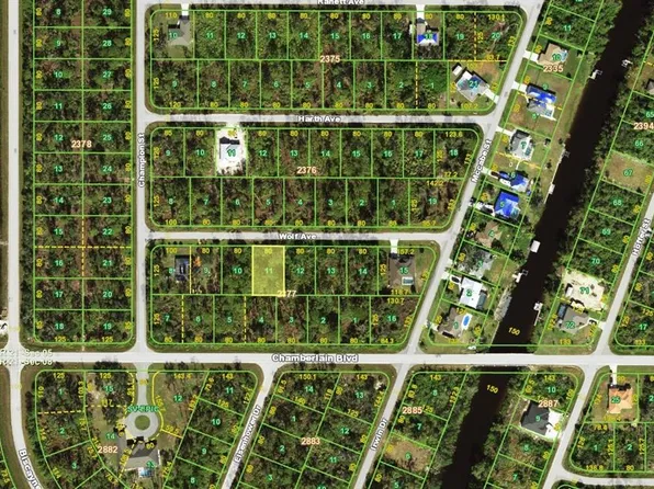 13329 WOLF AVENUE LOT 11, PORT CHARLOTTE, FL 33953