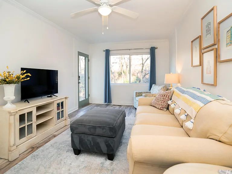 Open & Cozy Living Room Seating Area