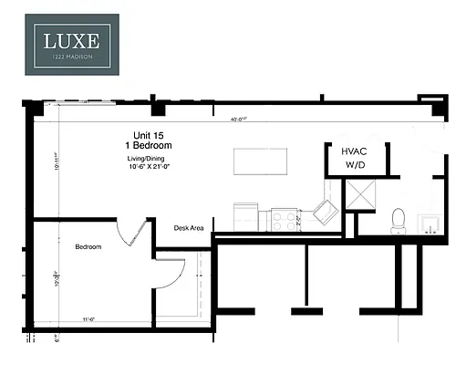 Floor plan 1A