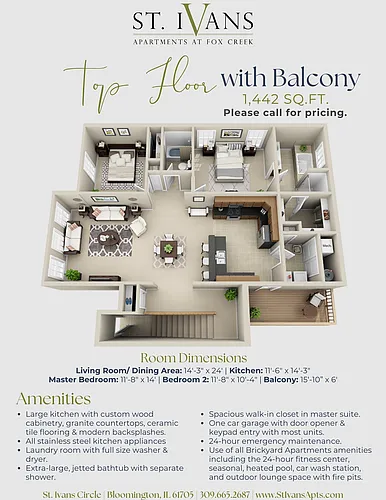 Floor plan Top Floor
