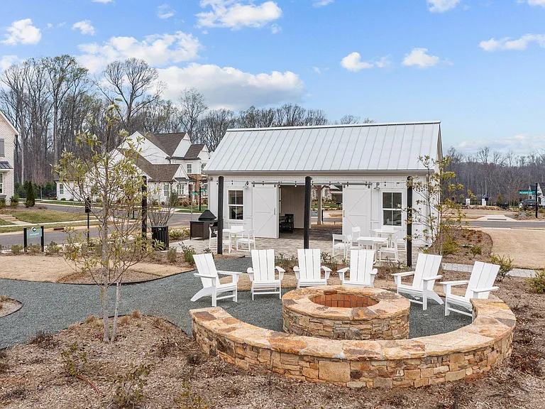 Community firepit to enjoy