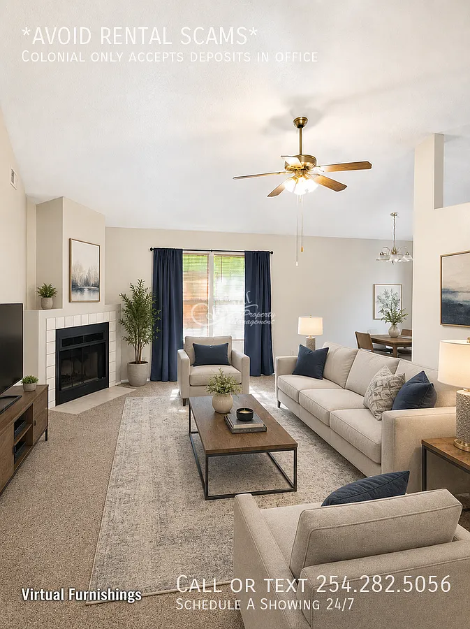 3 bed, 2.0 bath, 1256 sqft, $1,295 — Photo 2
