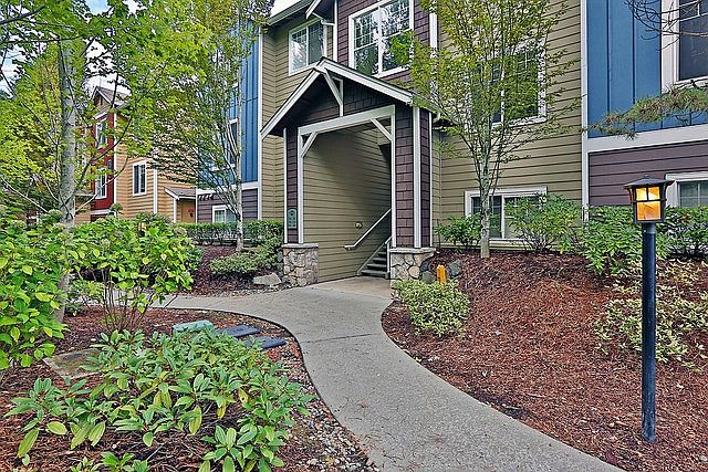 Front entrance to condominium
