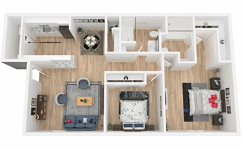 Floor plan Rocky Fork