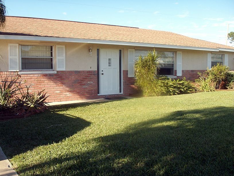 front of the house