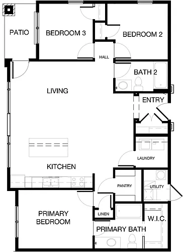 Floor plan The Wave
