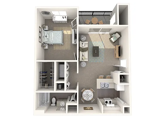 Floor plan Little Yellow