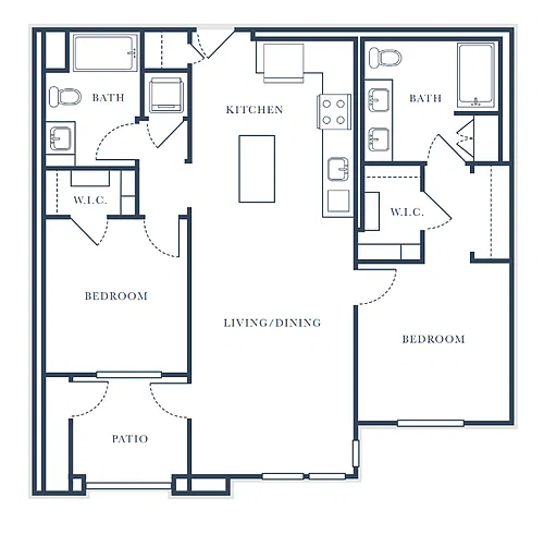Floor plan B7