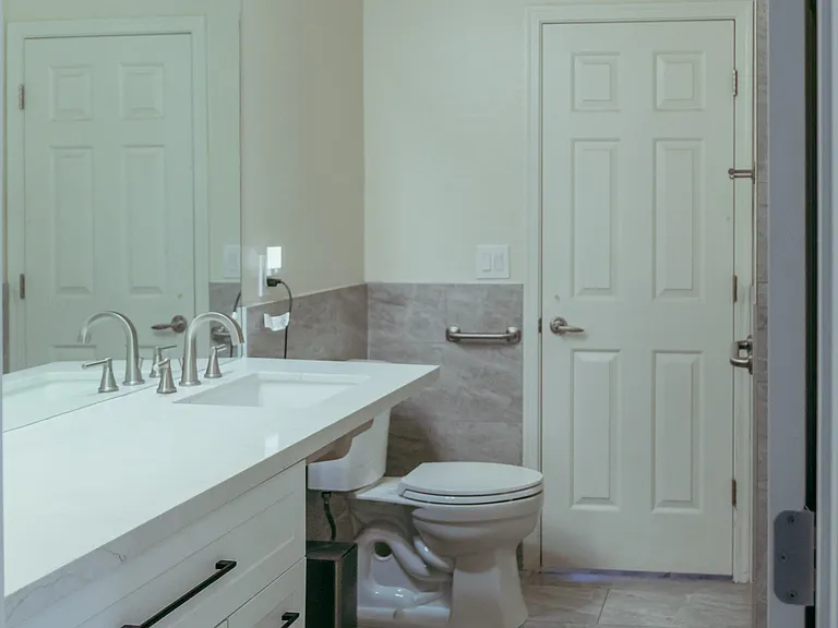 Jack and Jill bathroom