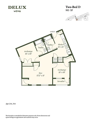 Floor plan B5