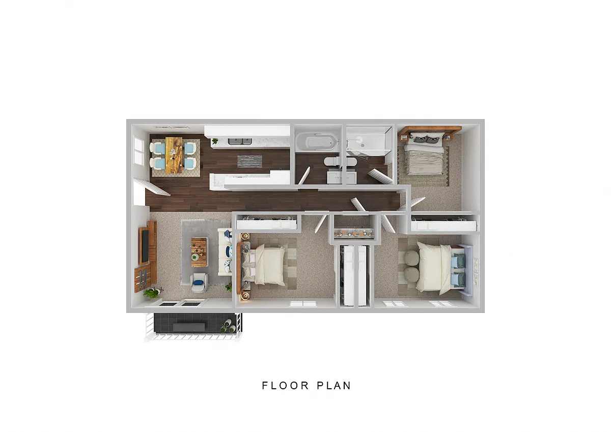 Floor plan 3 bed, 2 bath, 1st floor, reno