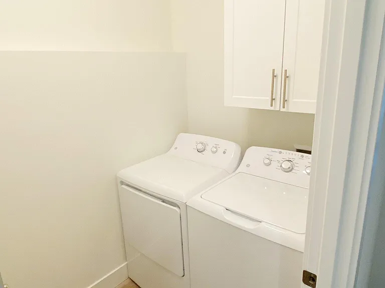 Washer and dryer in the unit!