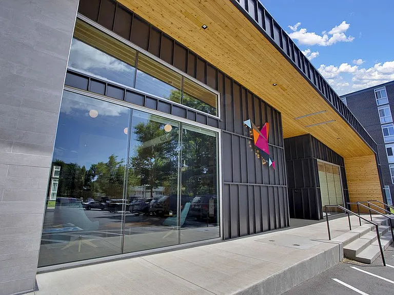 Entrance to our leasing office