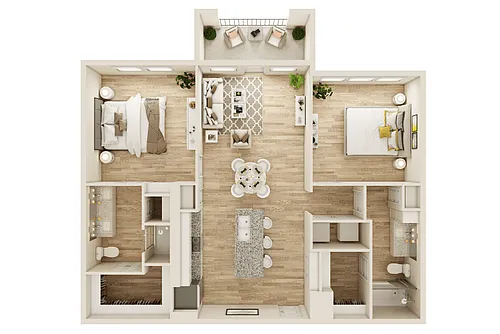 Floor plan B1-S
