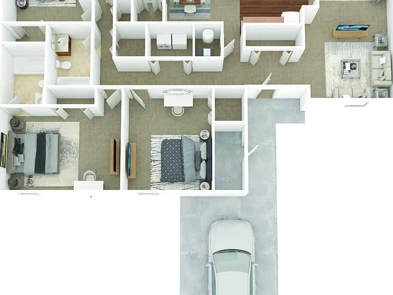 4 Bed 2 Bath