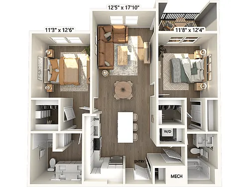 Floor plan B2-Finish1-1067