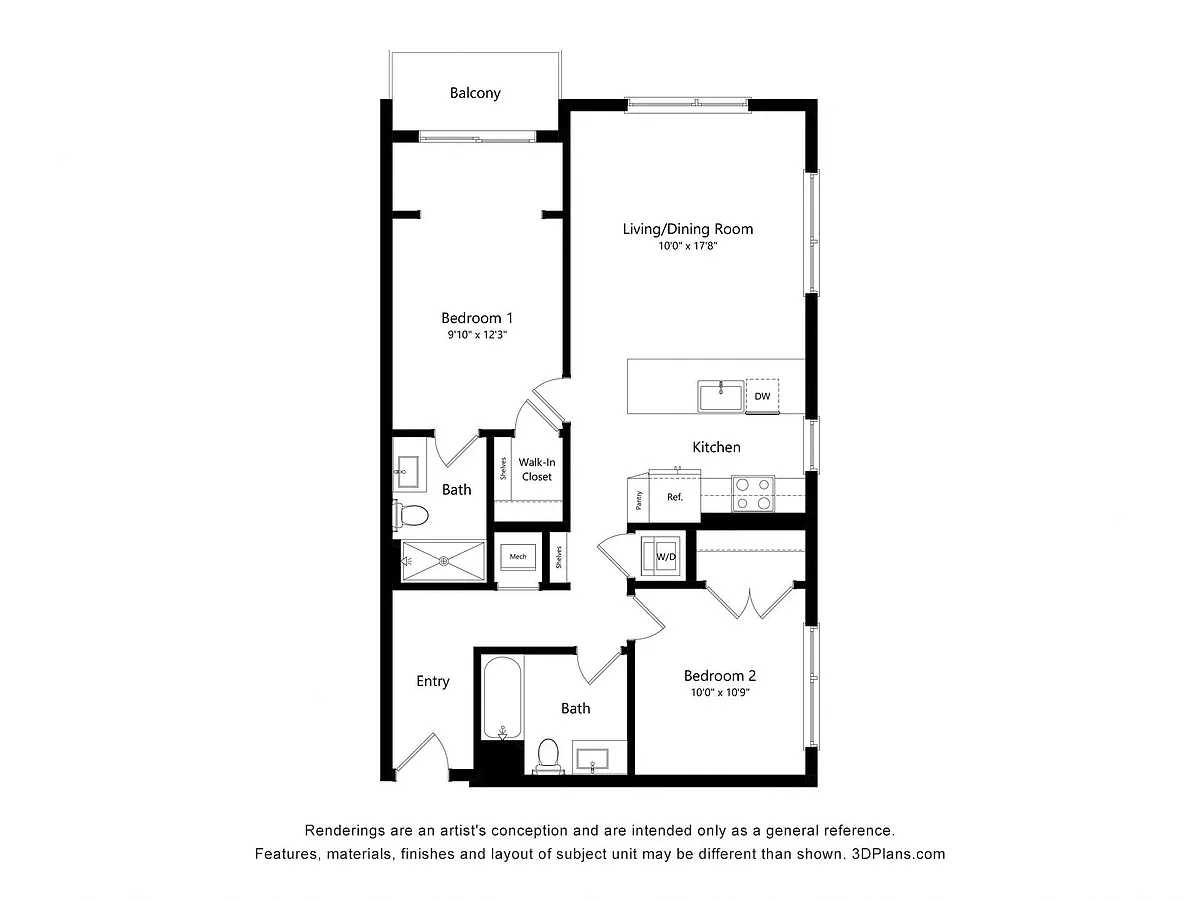 Floor plan B1 311 Collection