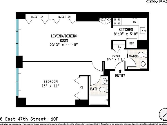2nd image of 236 E 47th St APT 10F