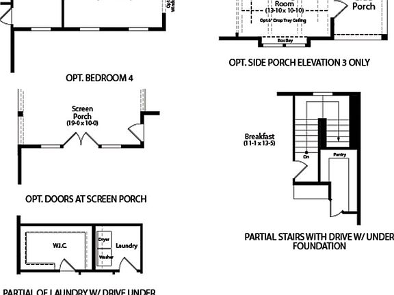 First Floor Options