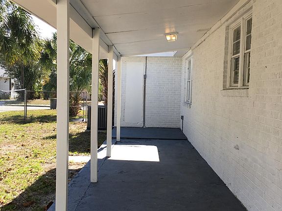 Back porch area