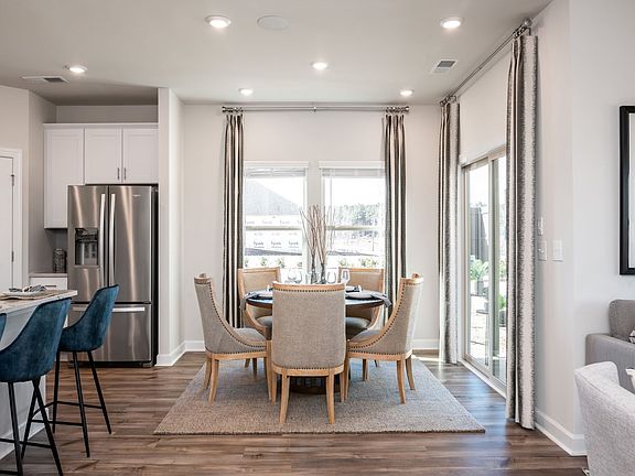 Gibson floorplan as modeled at Nolen Farm in Charlotte, NC.