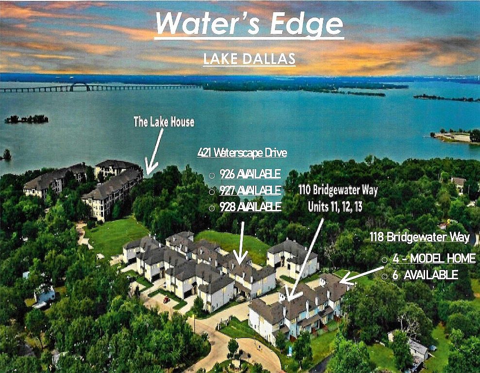 421 Waterscape Dr 927, Lake Dallas, TX 75065 MLS 20430950 Zillow