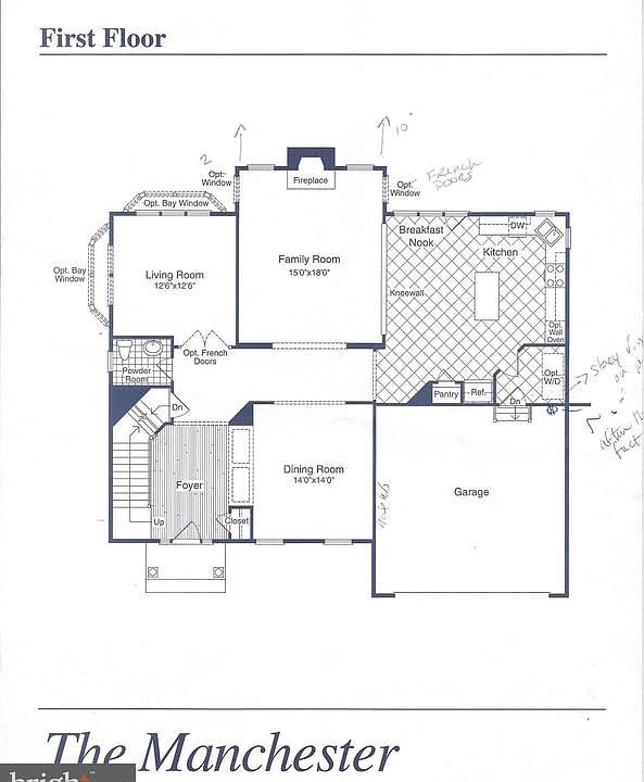 First Floor - 10'  Bumpout off Family Room