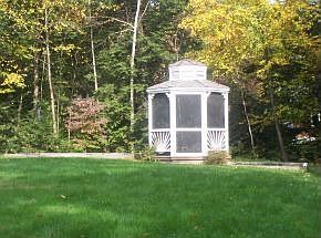 Screened gazebo