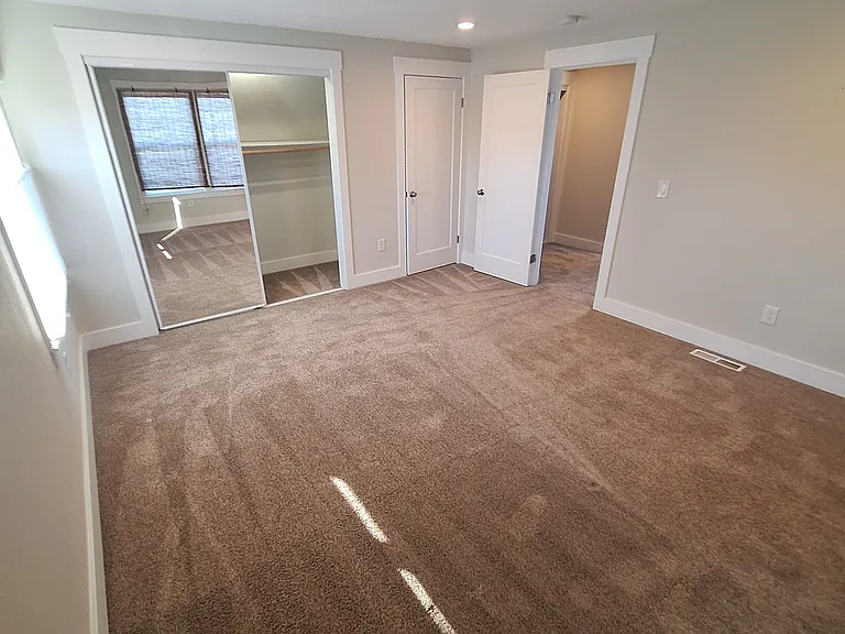 Large master with plenty of light, large closet and 2nd closet