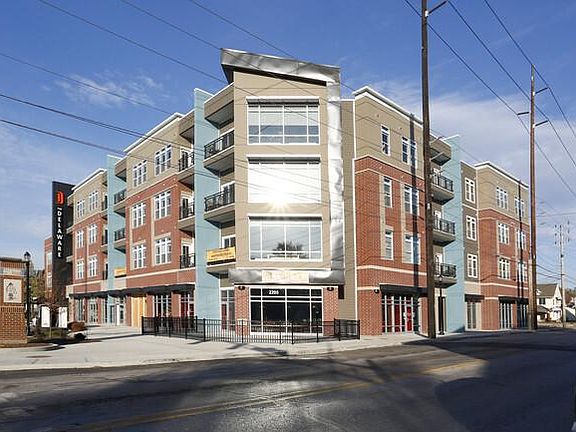 Corner view of building @ 22nd & Delaware