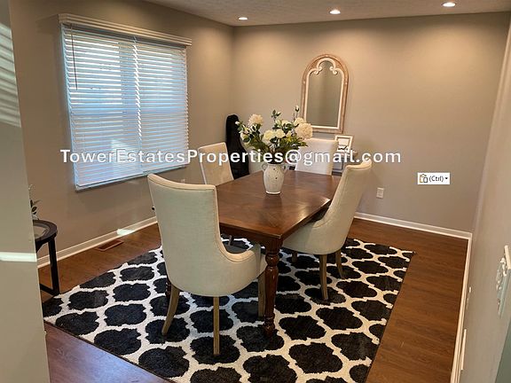 Living Room or Formal Dining Room with Recessed Lighting on Dimmers