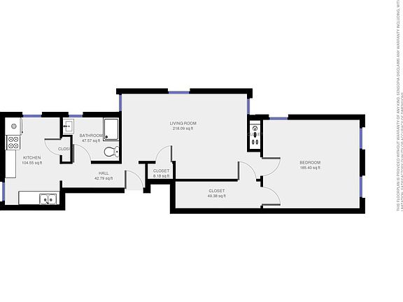 2703 Euclid Ave. Apt. 2 FloorPlan