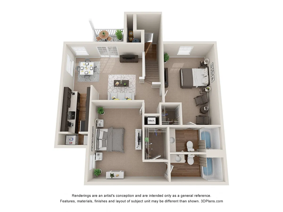 Floor plan Tidewater