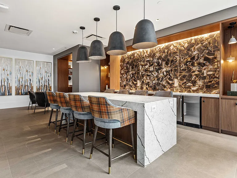 Host in style with a kitchen that's as striking as it is functional.