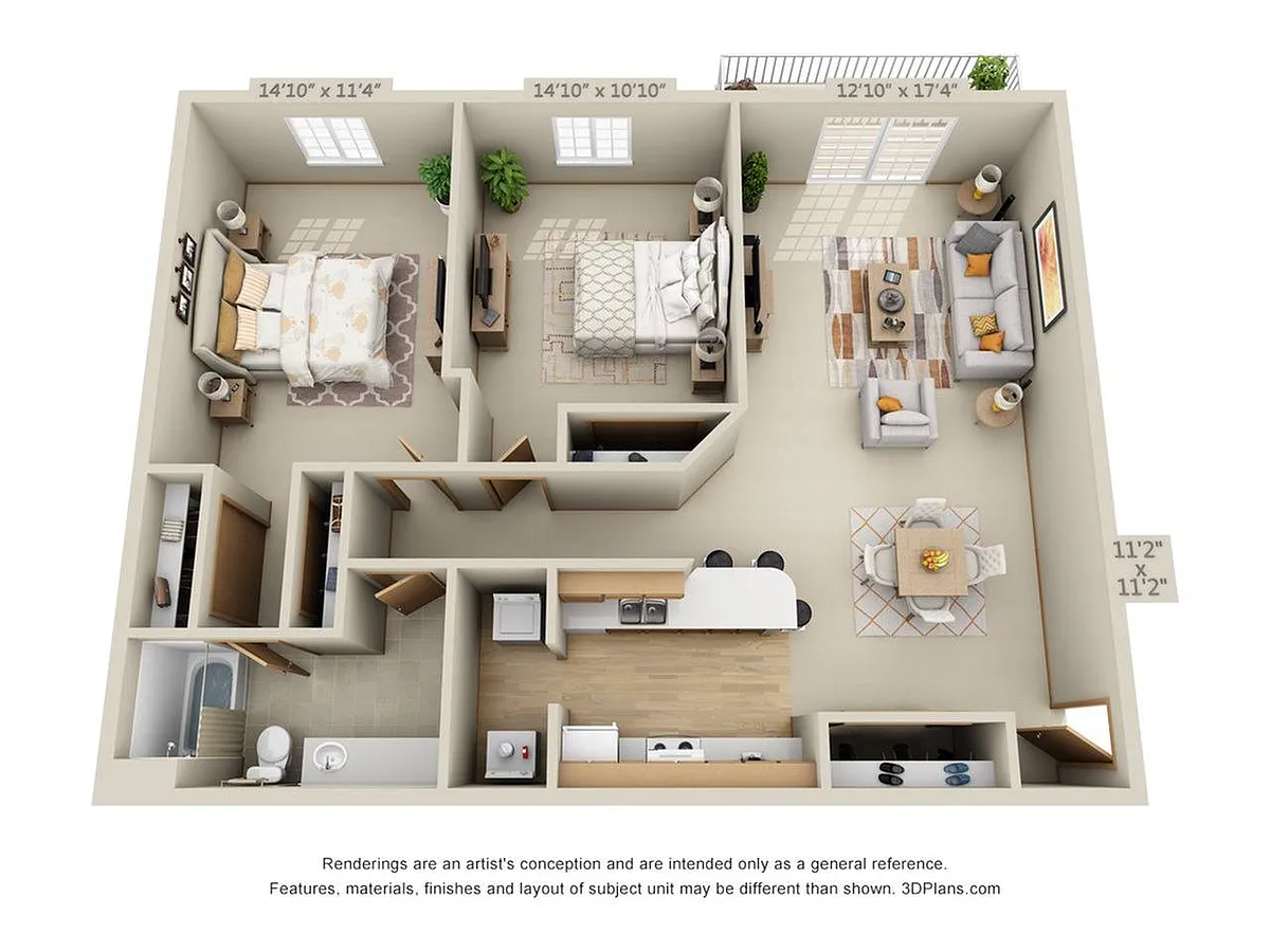 Floor plan Winnebago