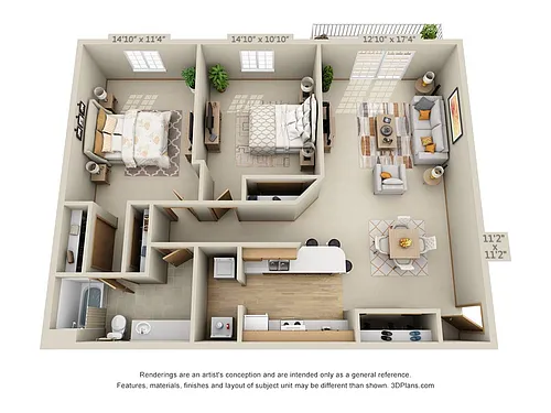 Floor plan Winnebago