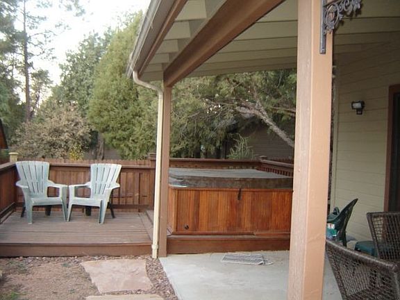 Full with Patio with Deck & Hot Tub