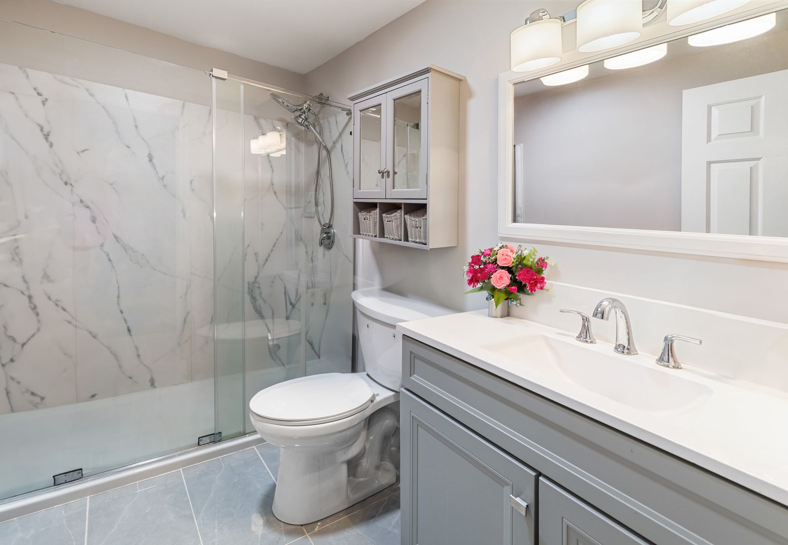  1 of 2 Full Bathrooms 