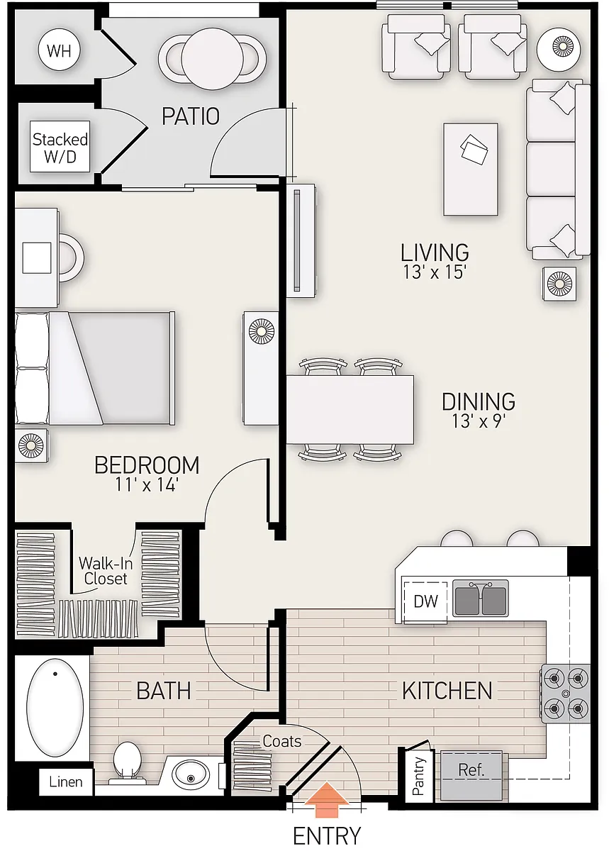 Floor plan Plan J