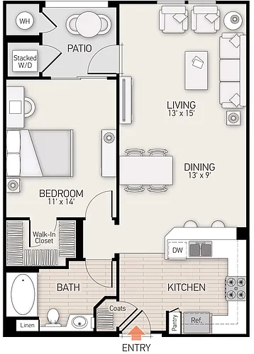 Floor plan Plan J