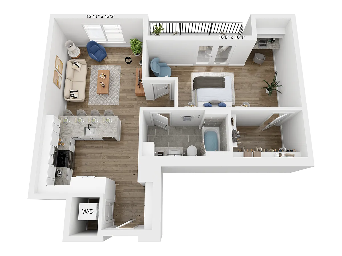 Floor plan A13