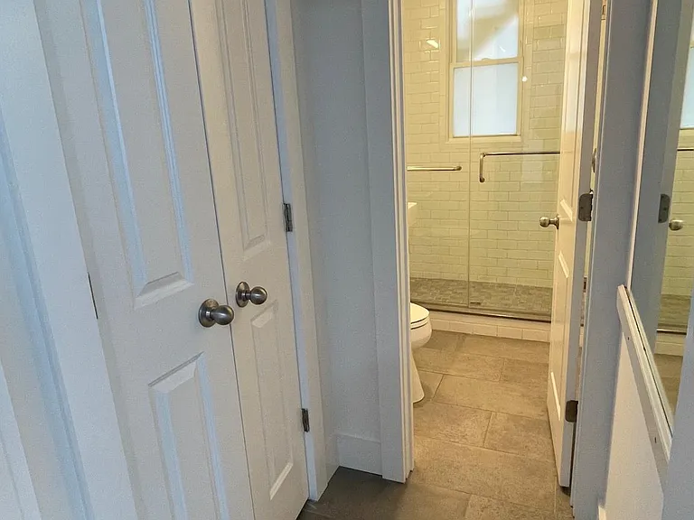 Linen Area Leading to Bathroom